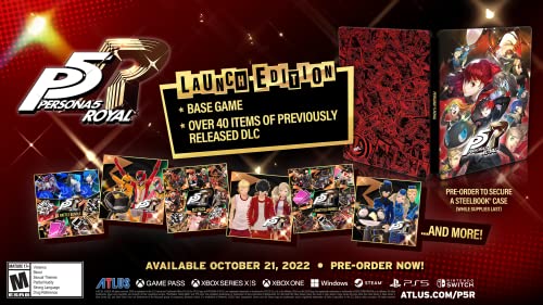 Persona 5 Royal: издаване на Steelbook Launch Edition Xbox Series X