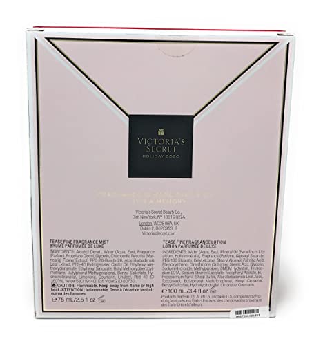 Подаръчен комплект аромати на Victoria ' s Secret Tease Мъгла и лосион 2,95 течни унции (опаковка от 2 броя) 100 милилитра