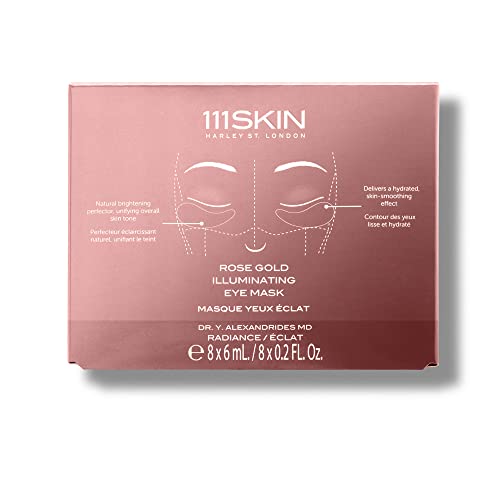 Осветляющая маска за очи от розово злато 111SKIN | Без ароматизатори | За премахване на пигментация | Изсветлява зоната под очите