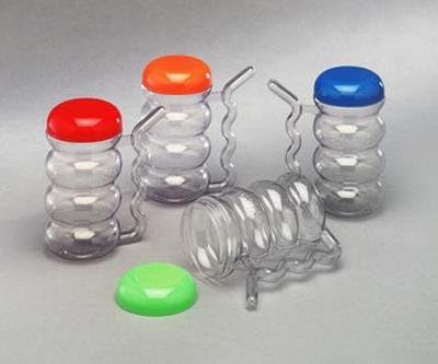 Пластмасов стрела 14 грама. Направете глътка от прозрачни чаши (цвят на капака може да се различава) (опаковка от 3 броя).