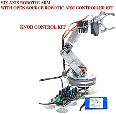 Комплект скоби за роботизирана ръка Шестиосевая Роботизирана ръка Контролер с отворен код Дръжка на настройките за Управление на