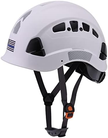 Защитен шлем-Каска с Козирка и защита на слуха, LOHASTAR, Вентилирани, Одобрен ANSI Z89.1 Работно Каска за Сеч, работещ с Резачка,