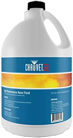 (4) Течност Chauvet DJ HFG бутилки туби разливает за машина за мъгла дим Hurricane Haze 2D