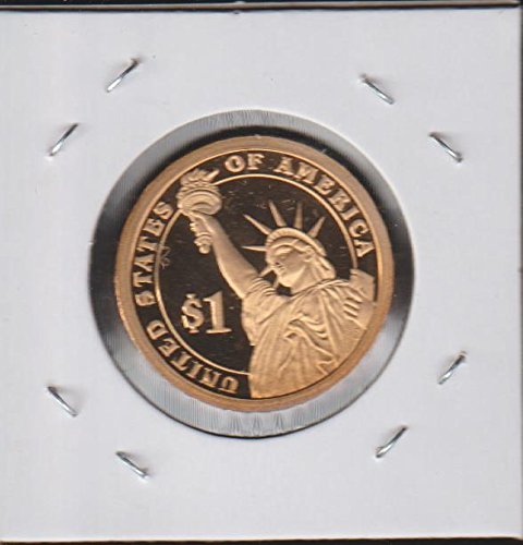 2009 Без знака на ментата Президент на Съединените Щати Уилям Харисън Монетен двор на САЩ на стойност 1 щатски долар е Превъзходно доказателство Скъпоценен камък DCAM