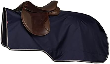 B Одеяло за езда от дъжд Vertigo 600D с Вълнена подплата - Тъмно синьо - 75 см