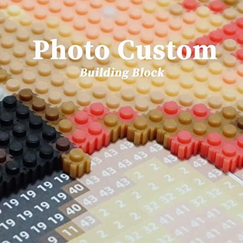 7200шт САМ Pixel Art Block Снимка Потребителски Мозаечни Строителни Блокове Живопис Частен Дизайн Портрет Природа Декорация на Стени Подарък