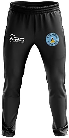 Спортни спортни панталони Airosportswear Saint Lucia Concept за футбол (черен)
