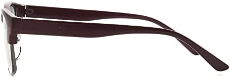 Foster Grant Styles for Y. O. U. Стамфорд Сини Светозащитные Очила за мъже, Червено / Оръжеен метал, Ширина на обектива: 56 мм