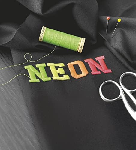 Комплект от конци за шиене Gütermann creativ NEON с 4 макари-Всички нишки с дължина 100 м от ярки неонови цветове