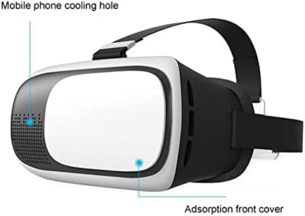 VR 3D Очила Smart VR Immersive 3D Цифрови Очила за Носене на Главата с Играта, държач, Безжична връзка Bluetooth Съвместим с Android
