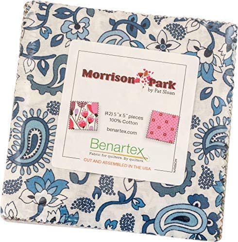Домашни любимци Слоун Морисън Парк 5Х5 опаковка 42 5-инчов квадрата, очарователна опаковка Benartex