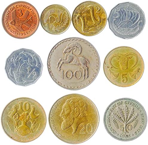 Малта е на 10 Смесени монети | Малтийски валута | Mils | Центове | От 1972 г.