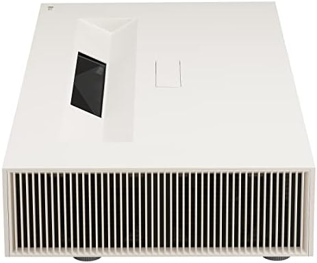 LG HU915QE Ультракороткофокусный 4K UHD (3840 x 2160) 3-канален лазерен проектор CineBeam Smart Homer Theater с резолюция на екрана до 3700 ANSI лумена и поддръжка на WebOS 6.0 Video, Netflix и Apple TV+