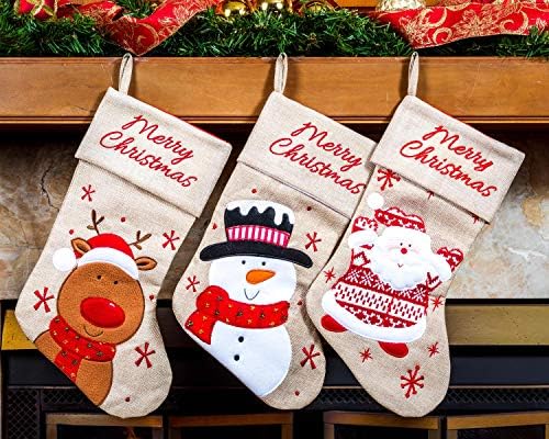 Коледни Чорапи за Царския Дом, Сладък Празничен Декор, Държач за играчки на дядо коледа, Дядо коледа, за Отглеждане на малки Кученца