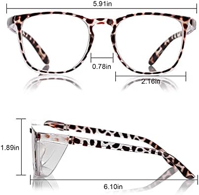 Стилни очила, Очила за жени и Момичета, фарове за очила, Защитни Очила, Прозрачни, които Предпазват от драскотини/-Blue-Ray Glasses