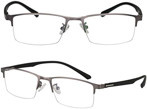 Фотохромичните Очила За четене, Поляризирани Очила с Метални и Полимерни Лещи в Половината на Рамки, Слънчеви Очила с защита от