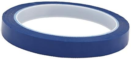 X-DREE Ширина 12 мм, дължина 164 фута, едностранно залепваща лента с електрическа изолация Син цвят (12 мм de ancho 164 pies de