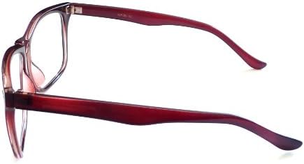 МАНИАК на тема-Онази на 50-те години Стил Oversize Модни Рамки Унисекс Прозрачни Лещи на Очила За Очите КАФЯВИ