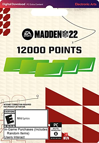 Madden NFL 22 - 12000 точки - Origin PC [Кода на онлайн-игра]