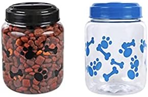 Пластмасови Херметични Контейнери за съхранение Деликатеси и храни за Кучета и котки Greenbrier, които не съдържат BPA, Комплект