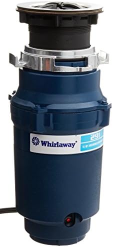 Утилизатор боклук Whirlaway 291 капацитет 1/2 Конски сили с кабел за захранване, Синьо