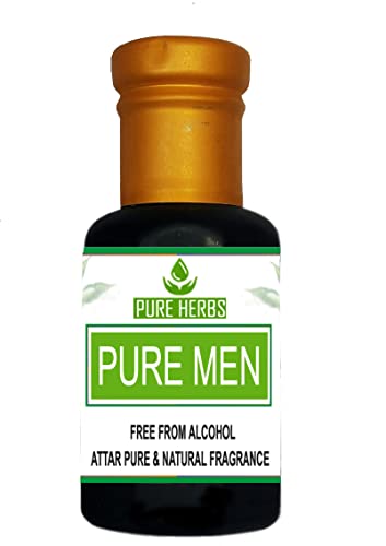 Чист мъжки АРОМАТ Pure Herbs Без алкохол За мъже, унисекс, Подходящ за специални случаи, партита и ежедневна употреба 3 мл