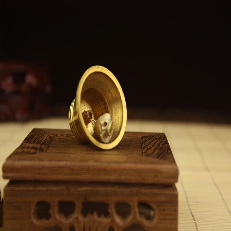 QianKao 铜铃挂件 车铃铜铃铛铜钟喇叭铃花生铃瓦铃(高5m,直径5cm)