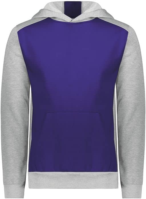 Младежки Трехсезонный мек вълнен плат пуловер с качулка за момчета Augusta Sportswear