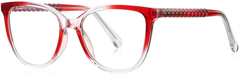 Квадратни Очила за четене RESVIO Ръчен труд за Жените и Мъжете, Са за Очила за четене с Пружинным тръба на шарнирна Връзка, Прозрачни