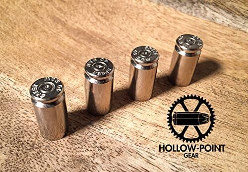 Капачки за бронирани клапани Hollow-Point Gear Silver - Метални капачки за бронирани клапани за леки, товарни автомобили и атв.
