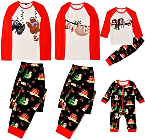 XPSJBBB 2022 Коледна Пижама за Семейството, Еднакъв Пижамный Комплект, Класическа Коледна Облекло в Клетка за Жени и Мъже