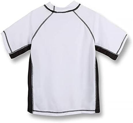 Бързосъхнеща тениска за плуване REMEETOU Boy ' s Rashguard UPF 50 с къс ръкав