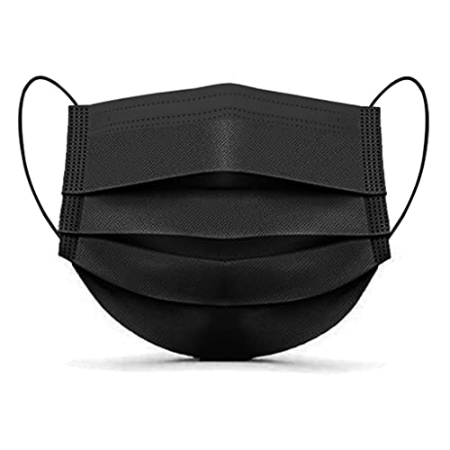 Черна маска за еднократна употреба за черни маски за лице, медицинска маска, палта за момичета, 5 т, черна маска-пеперуда, кърпа,