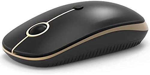 Безжична мишка с Bluetooth - Тънка Двухрежимная (Bluetooth 4.0 + USB) Многофункционална мишка 2.4ghz с наноприемником за настолни