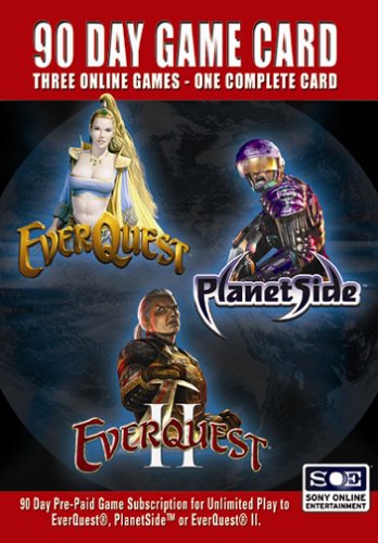 Карта на игралното време на 90 дни (Everquest, Everquest II, Planet Side) - БР.