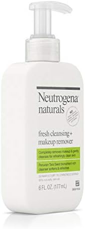 Neutrogena Naturals Свежо Почистващо средство за отстраняване на грим, 6 течни унции.
