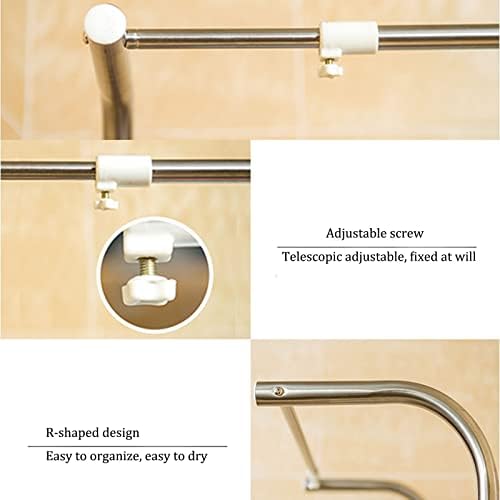 Рамки за съхранение на перални машини BKGDO Подови Без удар, Подходящи за Многопластови стелажи за миене на съдове Над тоалетна