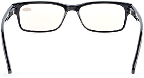 Компютърни Очила за четене CessBlu със Защита от синя Светлина, Защита от ултравиолетови лъчи, които подобряват Съня Очила за мъже