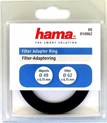 Преходни пръстен филтър Hama за обектив 46 мм, филтър 49 мм