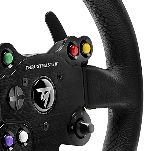 Допълнително колелото на Thrustmaster от кожата 28GT (за PS5, PS4, XBOX Series X / S, One, PC) и педала на T-LCM (за PS5, PS4, XBOX