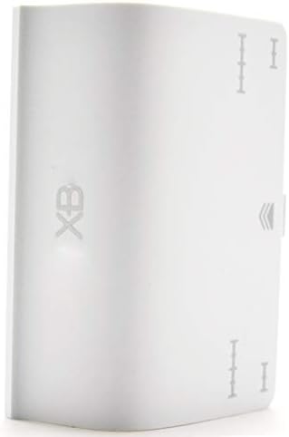 Deal4GO Взаимозаменяеми Калъф-стойка за Отделението за батерията за Xbox One Elite Controller 1697 и 1698 (Бял)