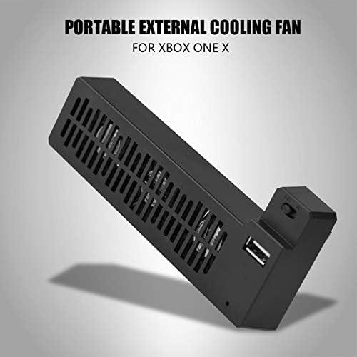 Вентилатор за охлаждане на външната игрова конзола PUSOKEI USB, 3 Вентилатора за Охлаждане, Мини-Радиатор за Xbox One X - Plug и