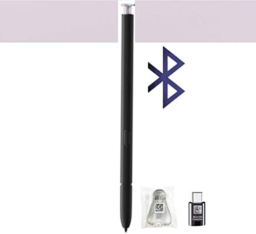 S23 Ultra S Pen (със син зъб) Замяна за Samsung Galaxy S23 Ultra 5G Стилус Замяна Сензорна писалка + Конвертор Type-C + Уши (зелен)