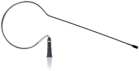 Countryman E6XOW6B1RV Еластични, Гъвкави слушалки E6X Всенаправленного действия с кабел с дължина 1 мм за предаватели Revolabs (черен)