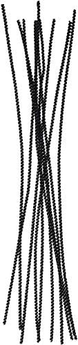 Стъбла от шенилна 3 мм 12 25 /Pkg-Черен