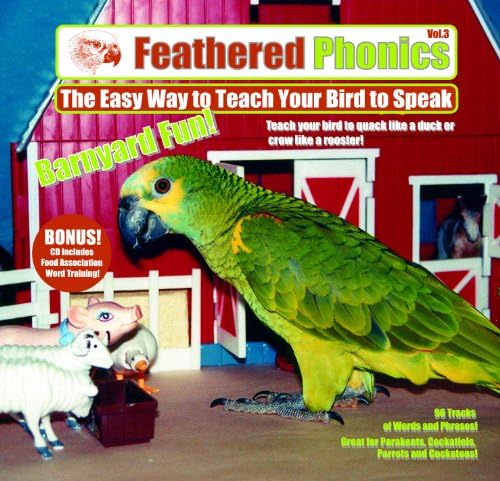 Акустика пернати Лесен начин да се научи вашата птица да говори Том 3: Забавление селския двор! 96 Звукови ефекти и думи