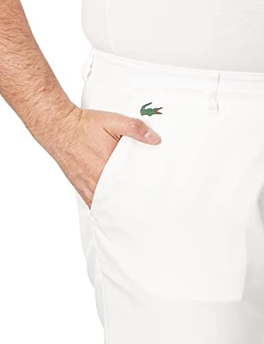 Мъжки Спортни Обикновен технически Габардиновые Панталони за голф Lacoste от Габардина